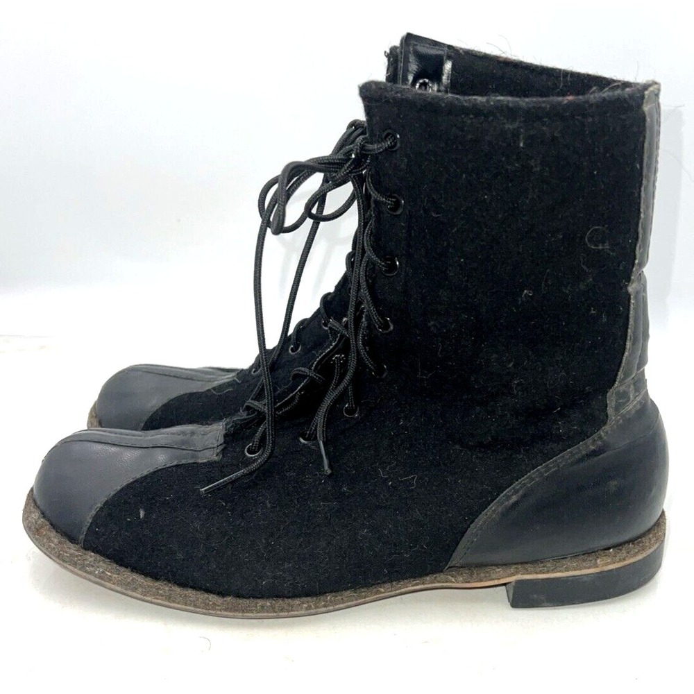 VTG BILTRITE Boots Mens 10.5 US Air Force Wool Flight Aviation Flying Duratex